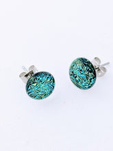 Load image into Gallery viewer, Studs in Blue/Gold